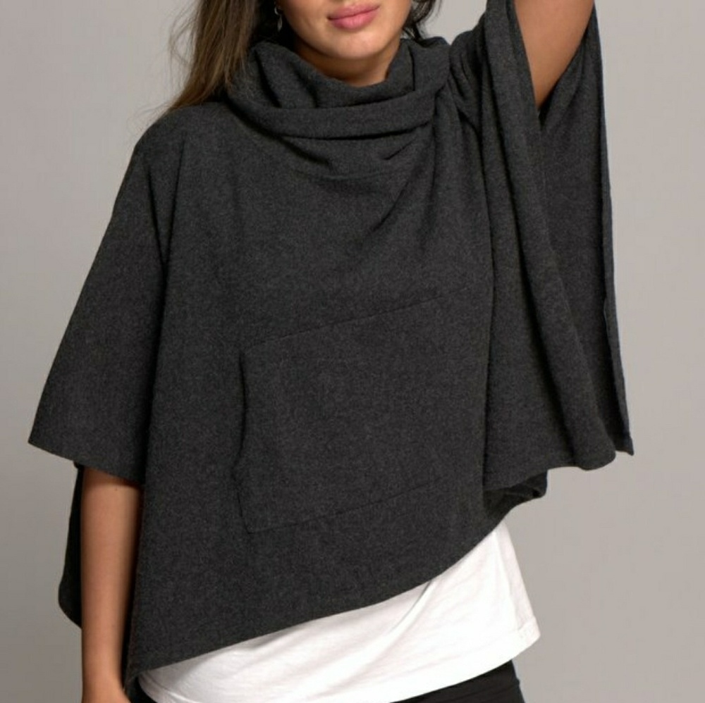 Ann Taylor Cowl-neck Poncho